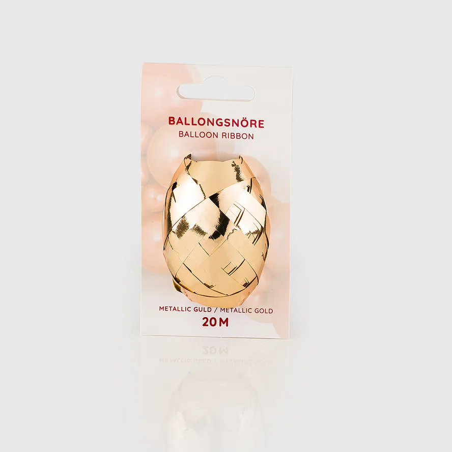 Butiksförpackning för ballongsnören.